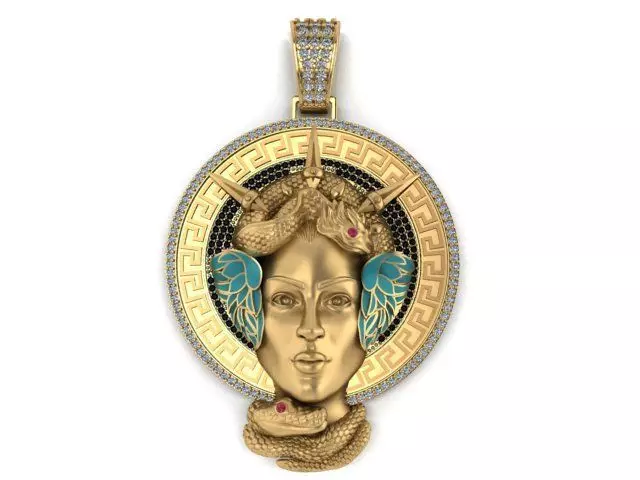 pendant 3D print model_0