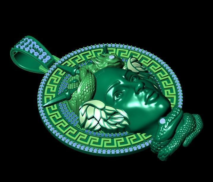 pendant 3D print model_12