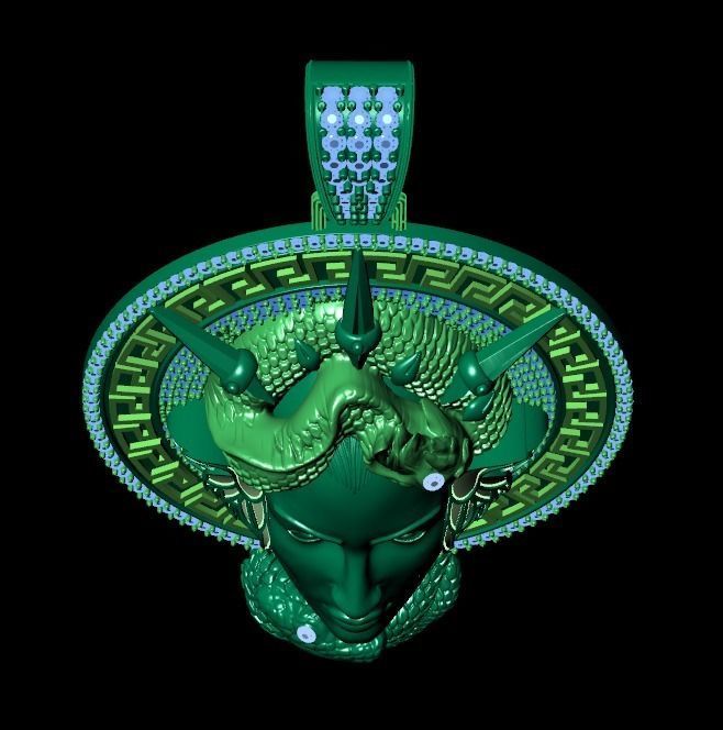 pendant 3D print model_11