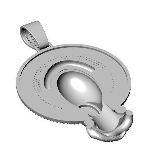 pendant 3D print model_13