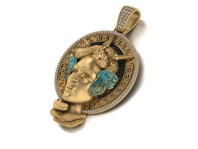 pendant 3D print model_8