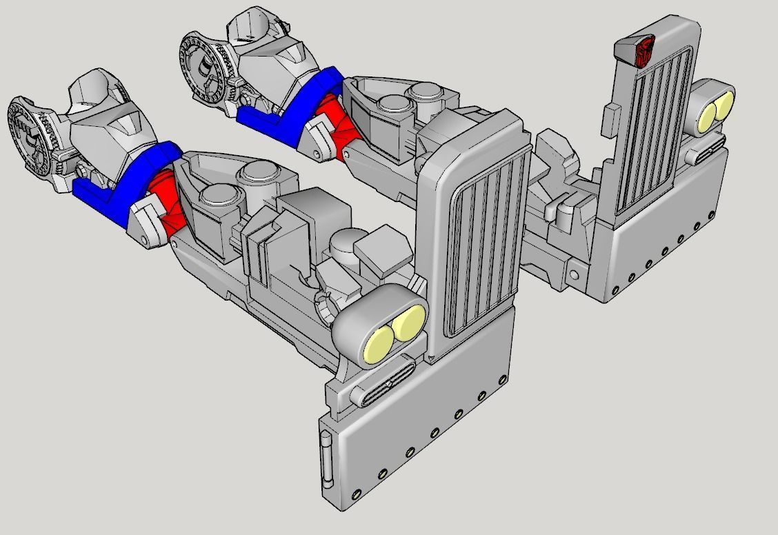 TF ROTF OPTIMUS LEADER CLASS PES REPOSICAO 3D print model_1
