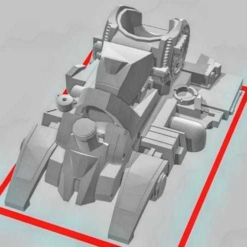 TF ROTF OPTIMUS LEADER CLASS PES REPOSICAO 3D print model_3