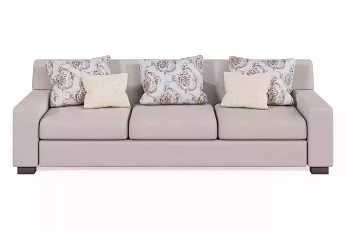 Modern Design Italian Sofa 3D model