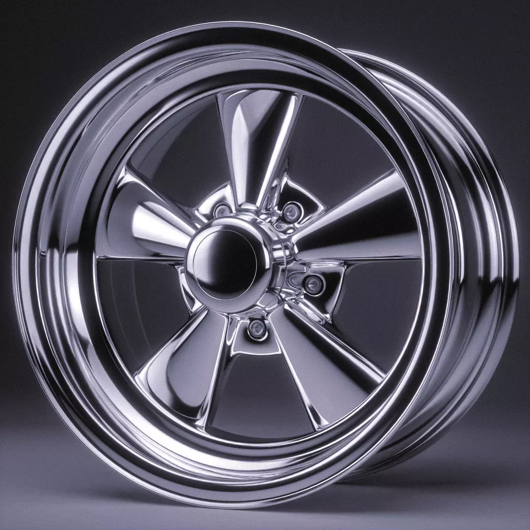 Cragar 610C SS 3D model_0