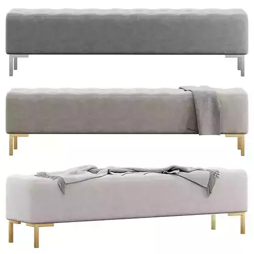 Osvaldo Upholstered Bench by Etta Avenue