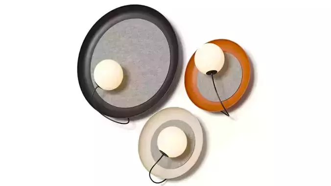 Milan Iluminacion Wire Wall Lamps 3D model
