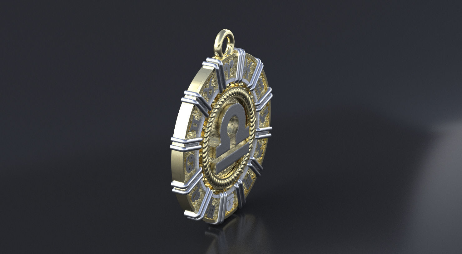 Zodiac symbol LIBRA  3D print model 3D print model_1