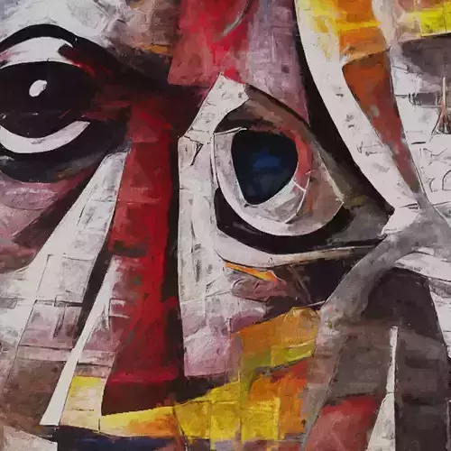 Painting in Frame Picasso Style 8