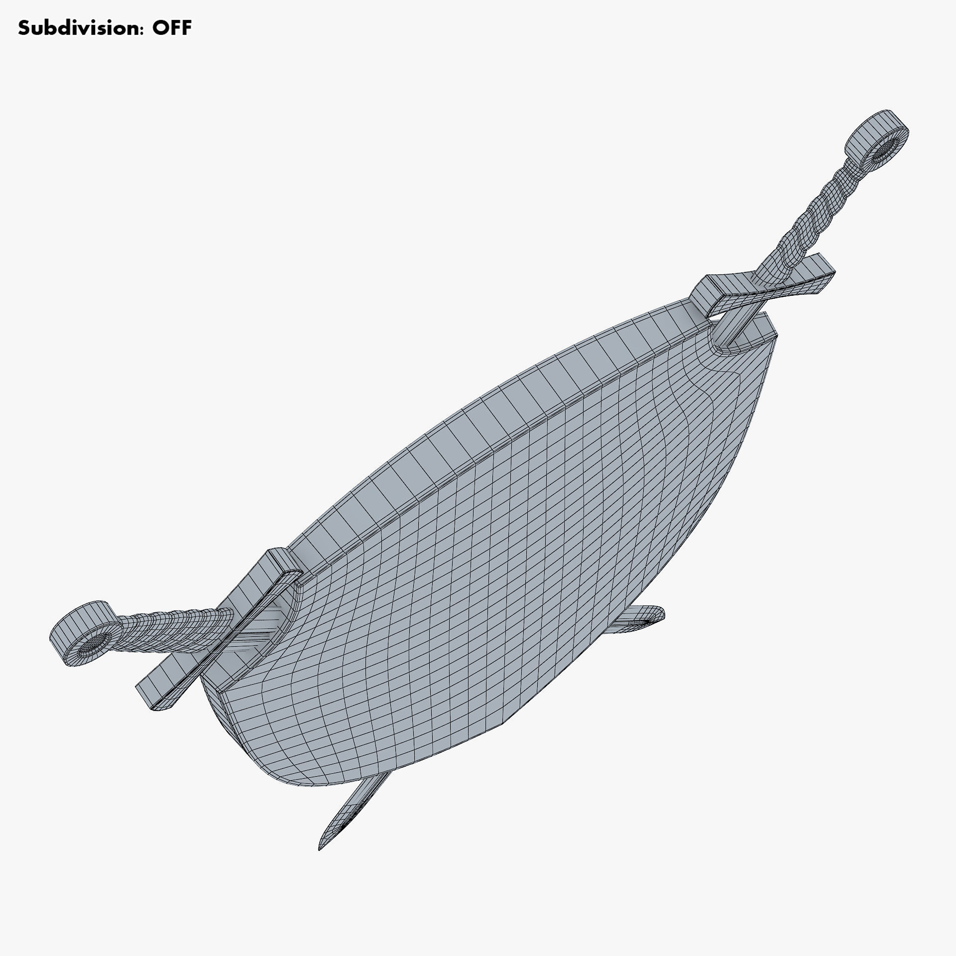 Coat of Arms of Ukraine M 1 3D model_21