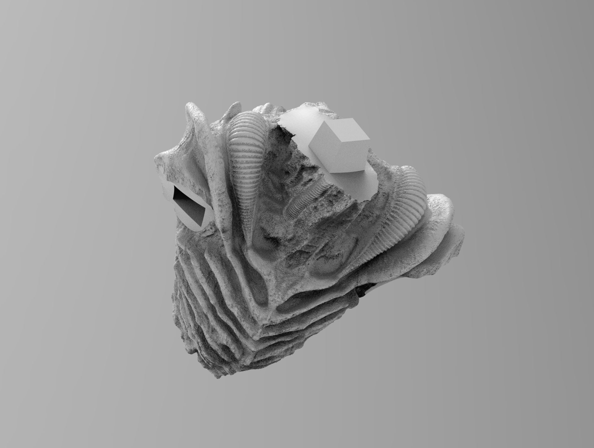 Alien Xenomorph Sewer Escape 3D Printing Diorama 3D print model_5