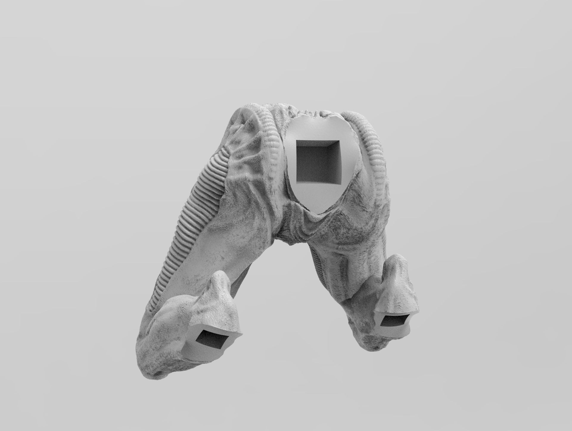 Alien Xenomorph Sewer Escape 3D Printing Diorama 3D print model_6