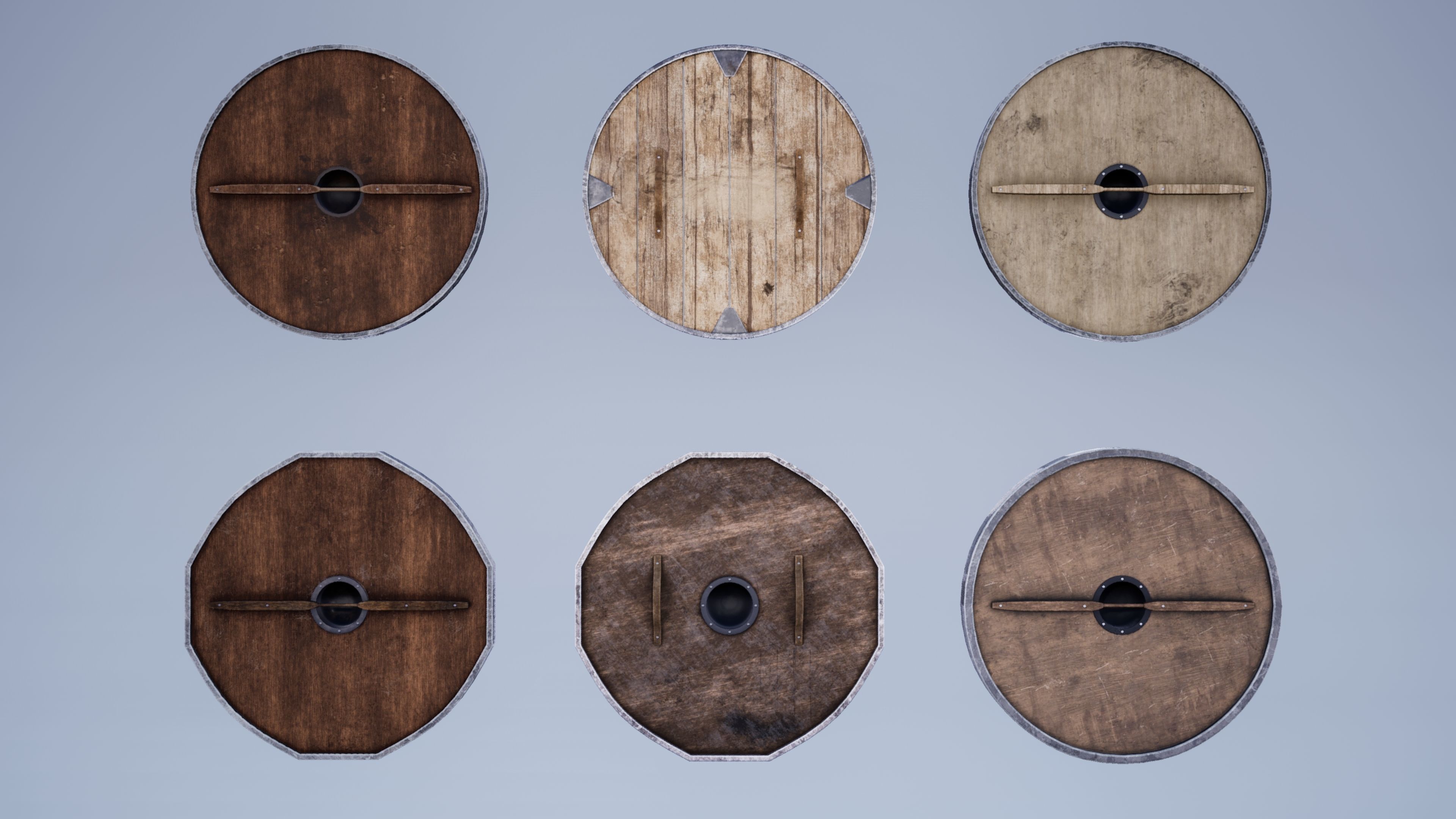 Nordic Weapons Pack Low-poly 3D model_3