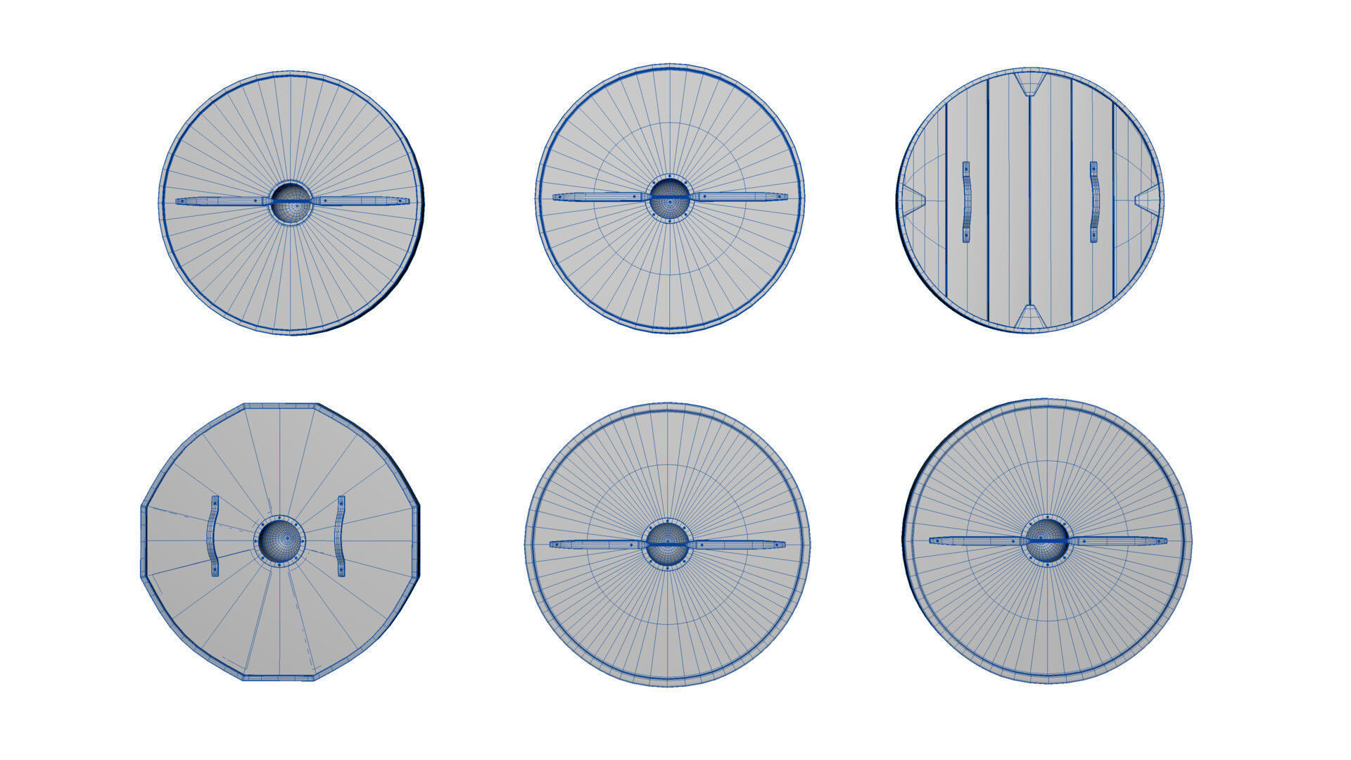 Nordic Weapons Pack Low-poly 3D model_4