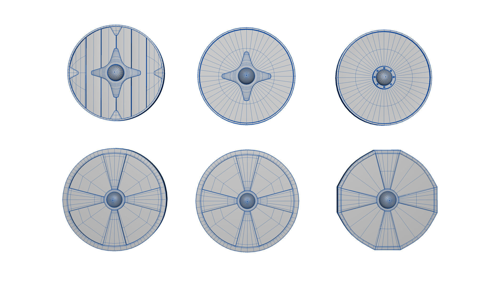 Nordic Weapons Pack Low-poly 3D model_5