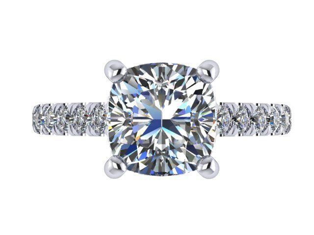 Cushion WG Ring v2 3D print model_1