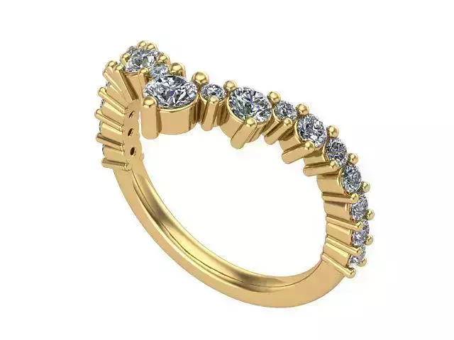Pointy Eternity Ring