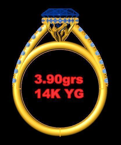 YG OV Tree Ring 3D print model_5