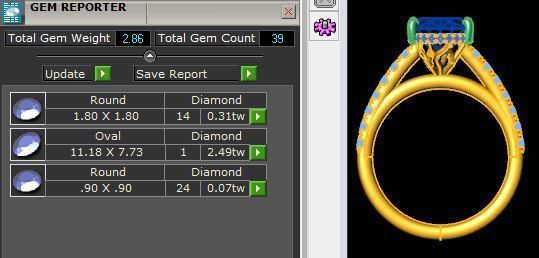 YG OV Tree Ring 3D print model_6