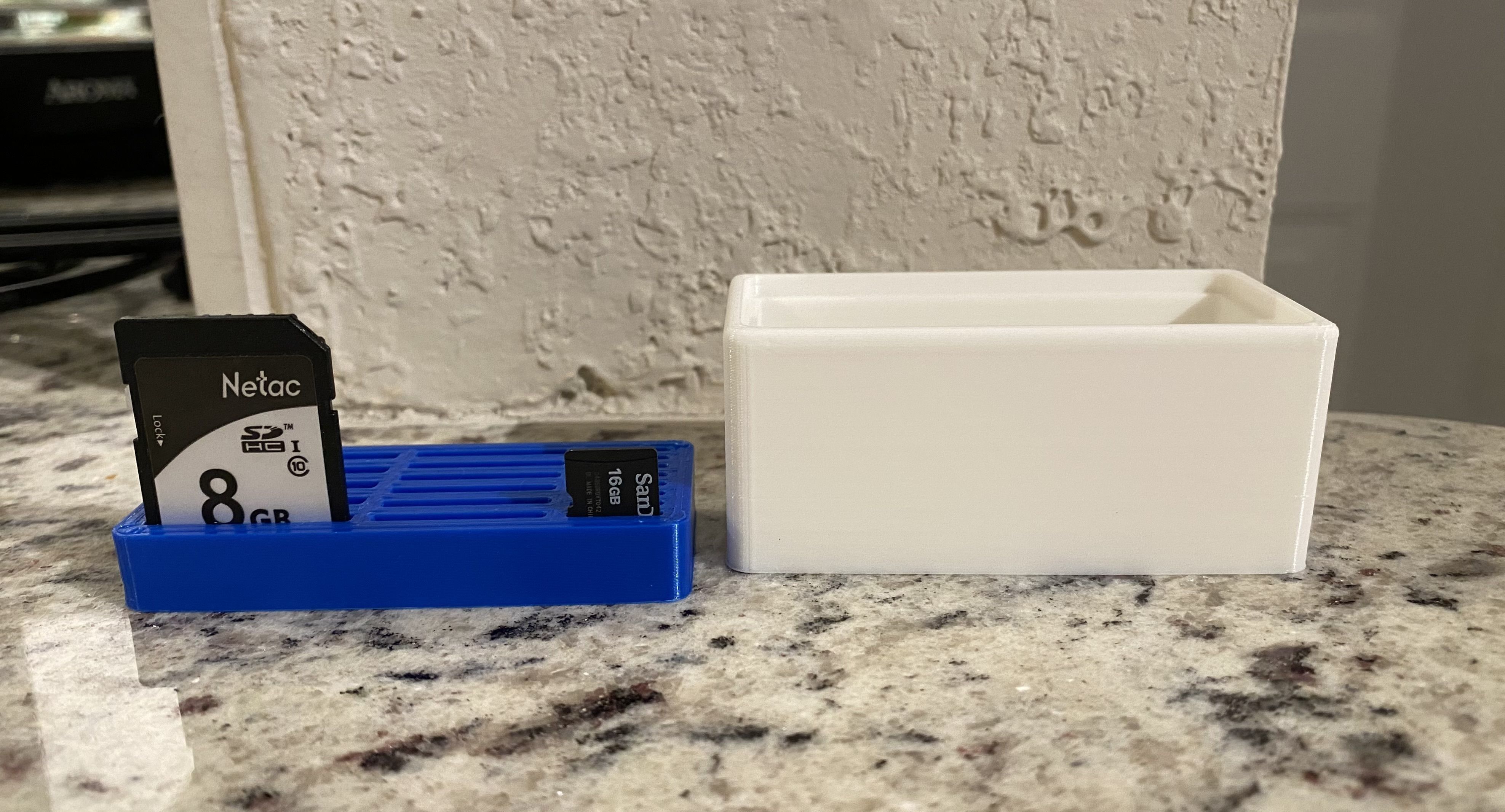 SD Card Case 3D print model_4