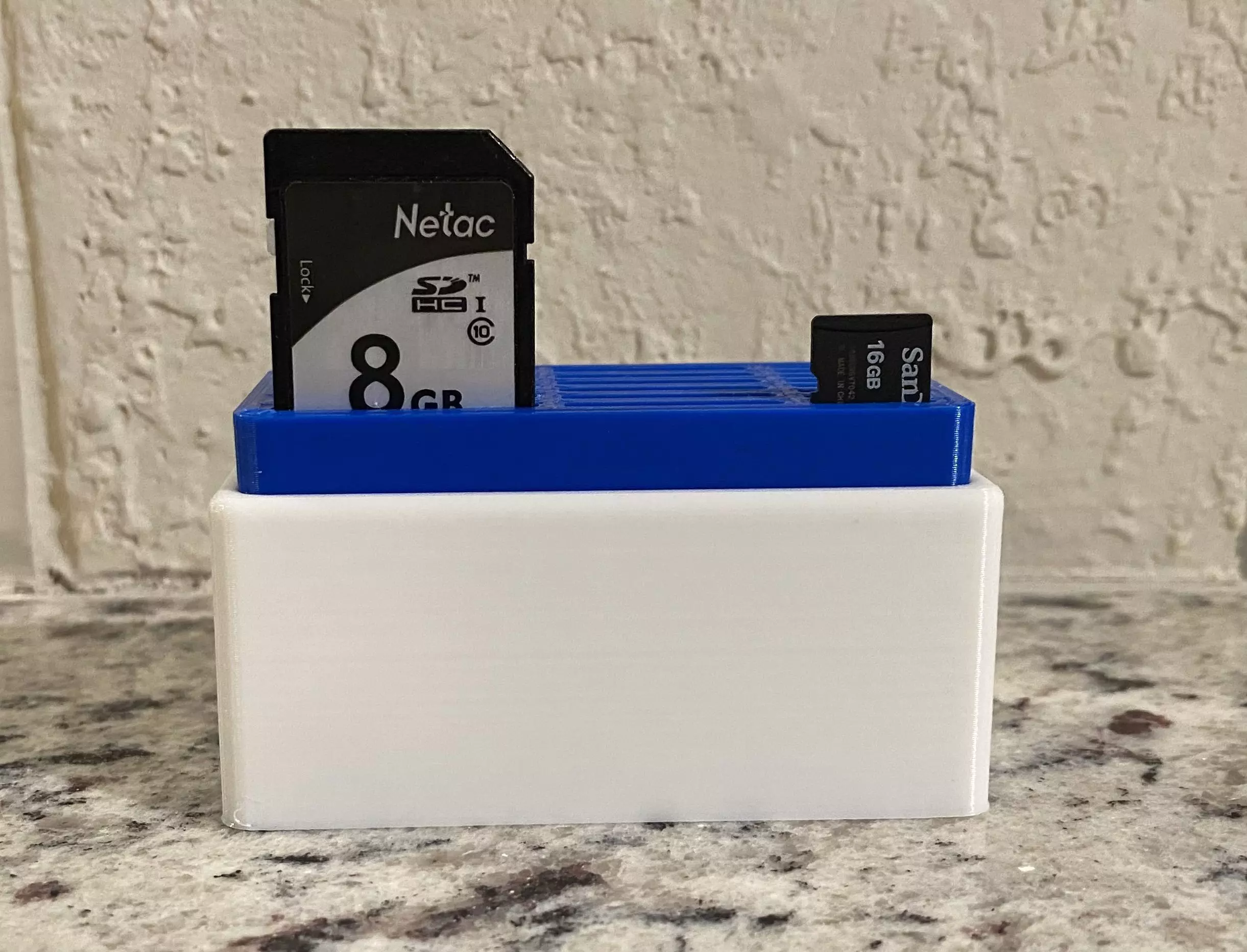 SD Card Case 3D print model_0