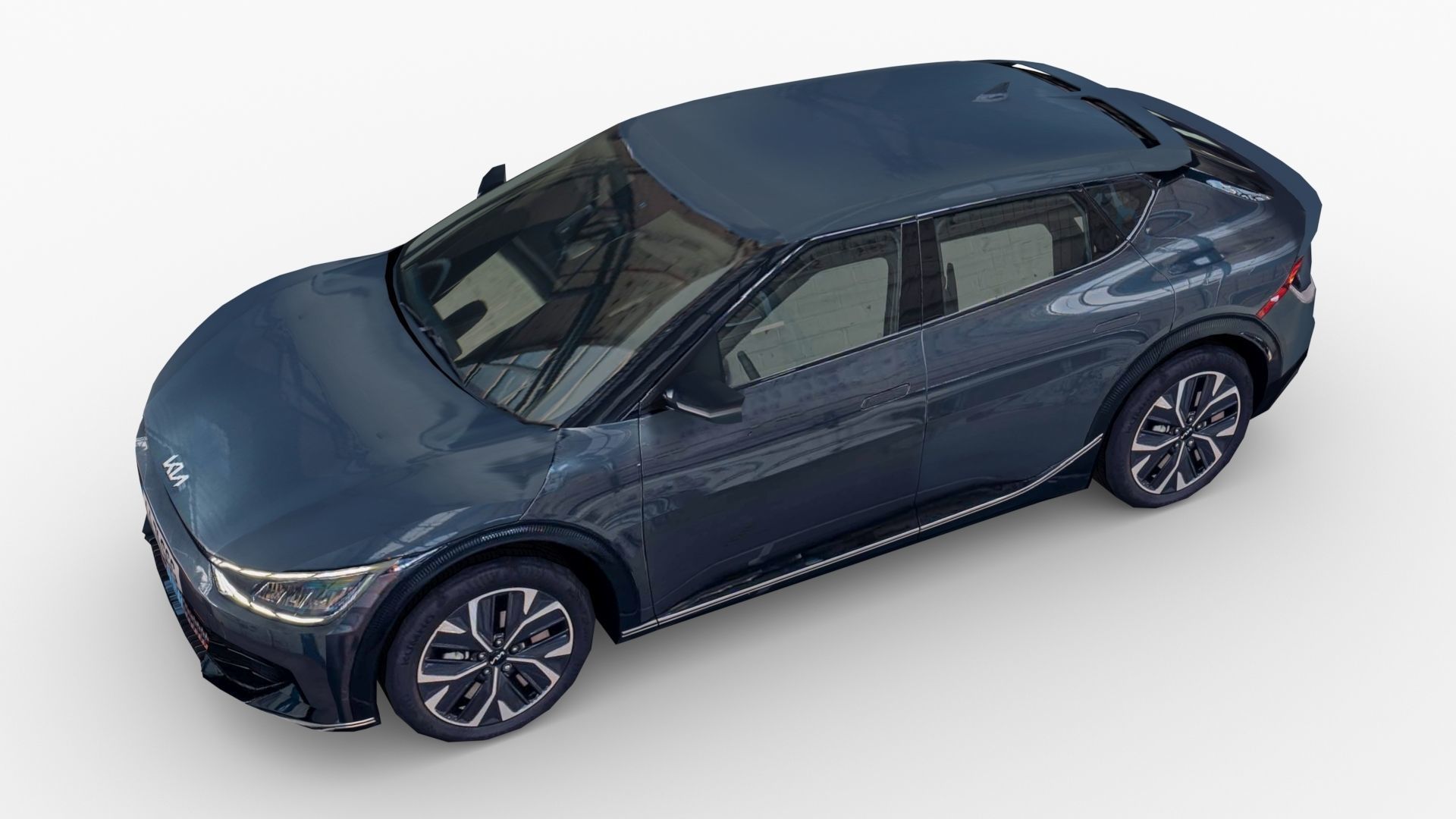 Kia EV6 2021 Low-poly 3D model_5