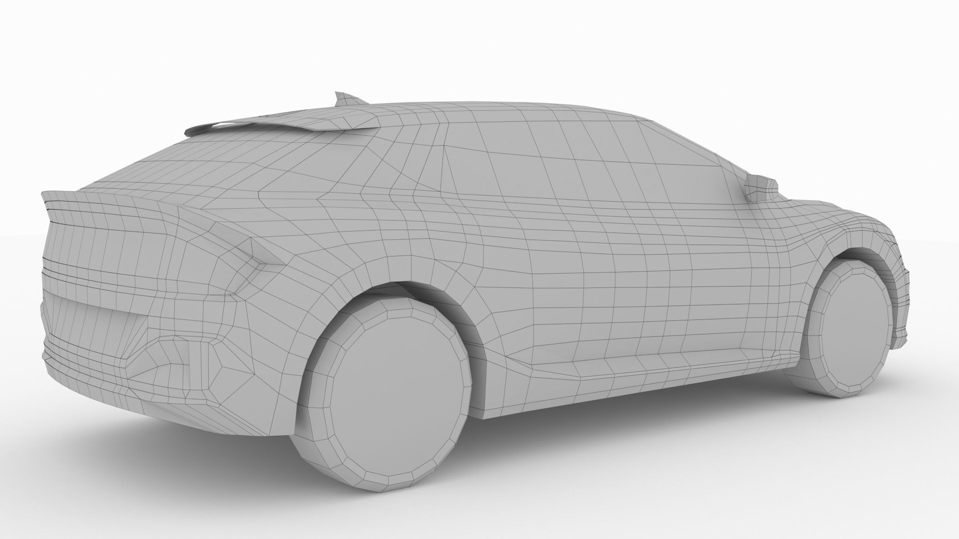 Kia EV6 2021 Low-poly 3D model_8