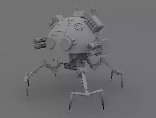 Robot with arms and legs