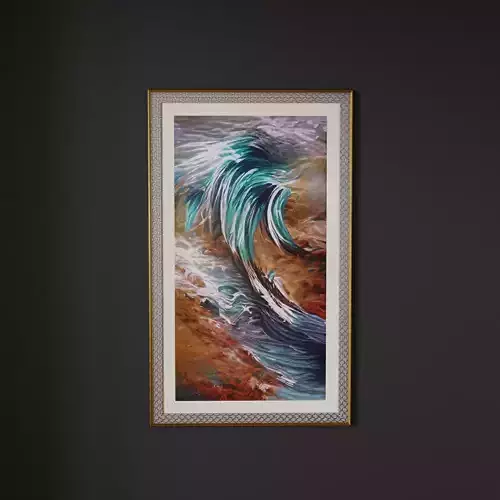 Framed Abstract Artwork 1