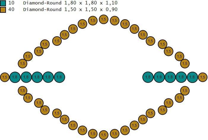 ring with stones and fleur-de-lis 3D print model_5