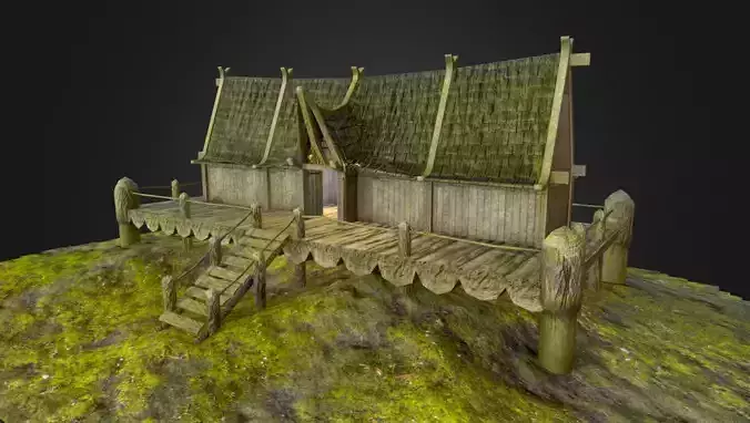 Ancient Viking Longhouse