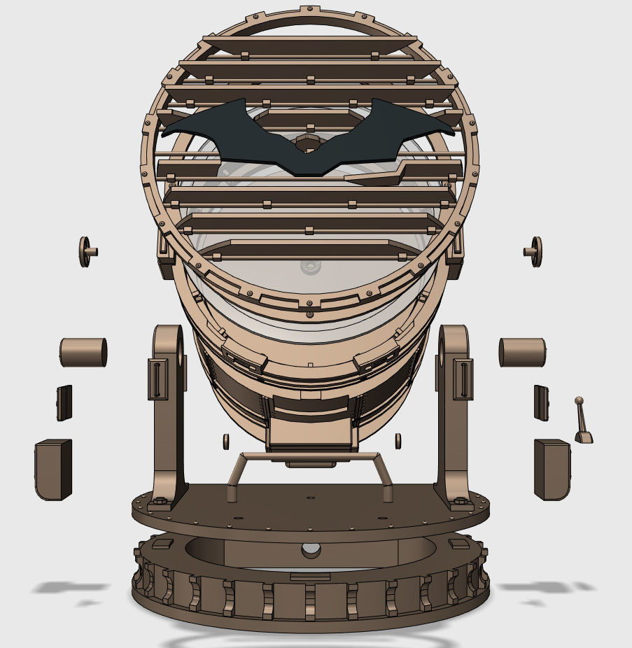 Bat Signal 2022 3D print model_5