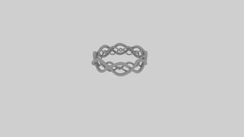A ring 2 heart Free 3D model