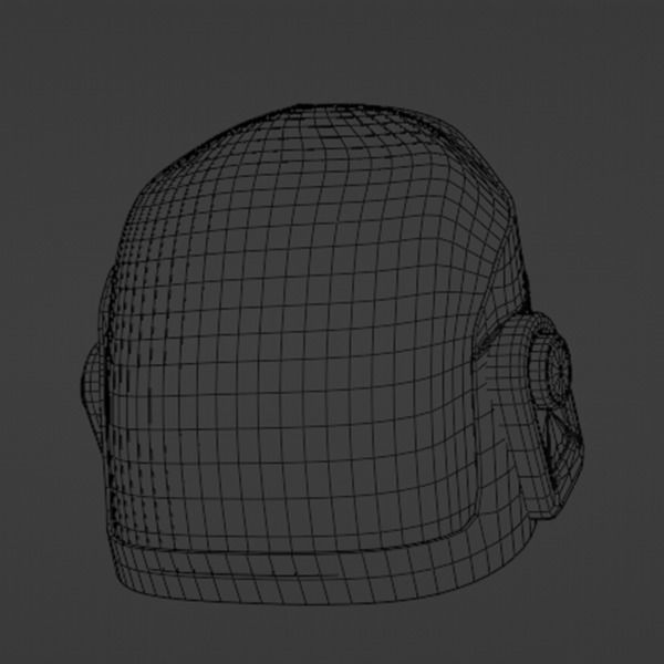 Astronaut Hat 3D model_3