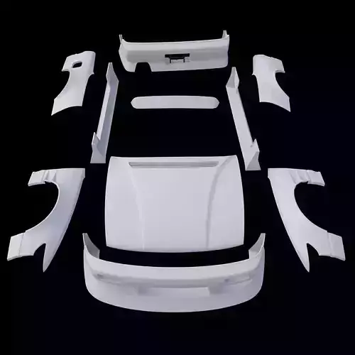 Nissan Silvia S13 Origin Labo Aggressive Line Body Kit