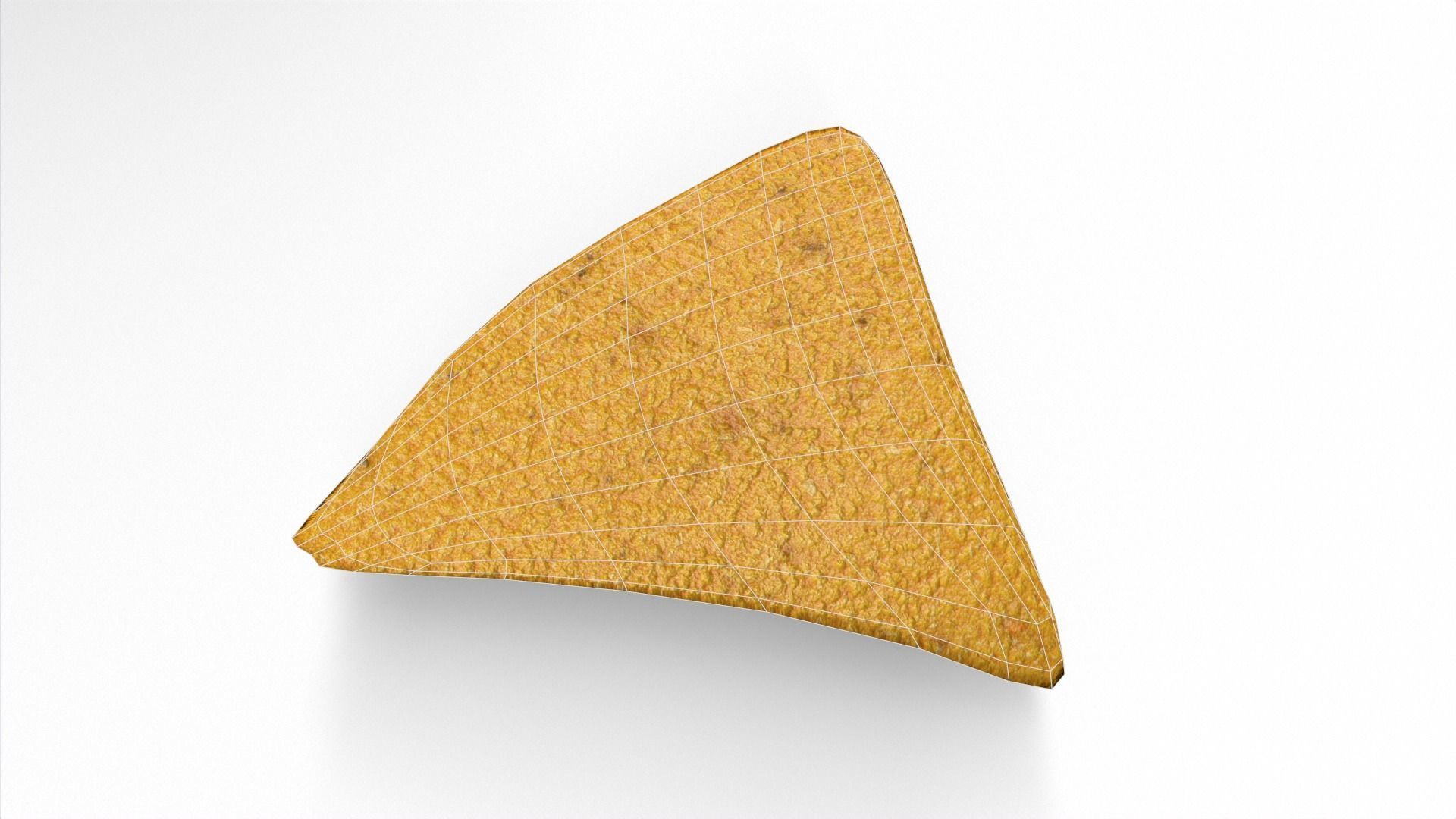 Nacho Chips Low-poly 3D model_11