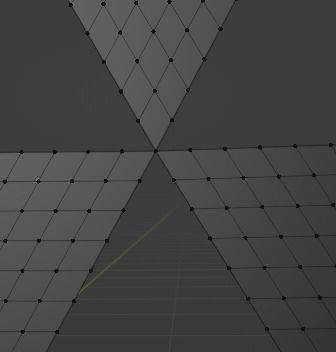 Mitsubishi 3D Logo Low-poly 3D model_8