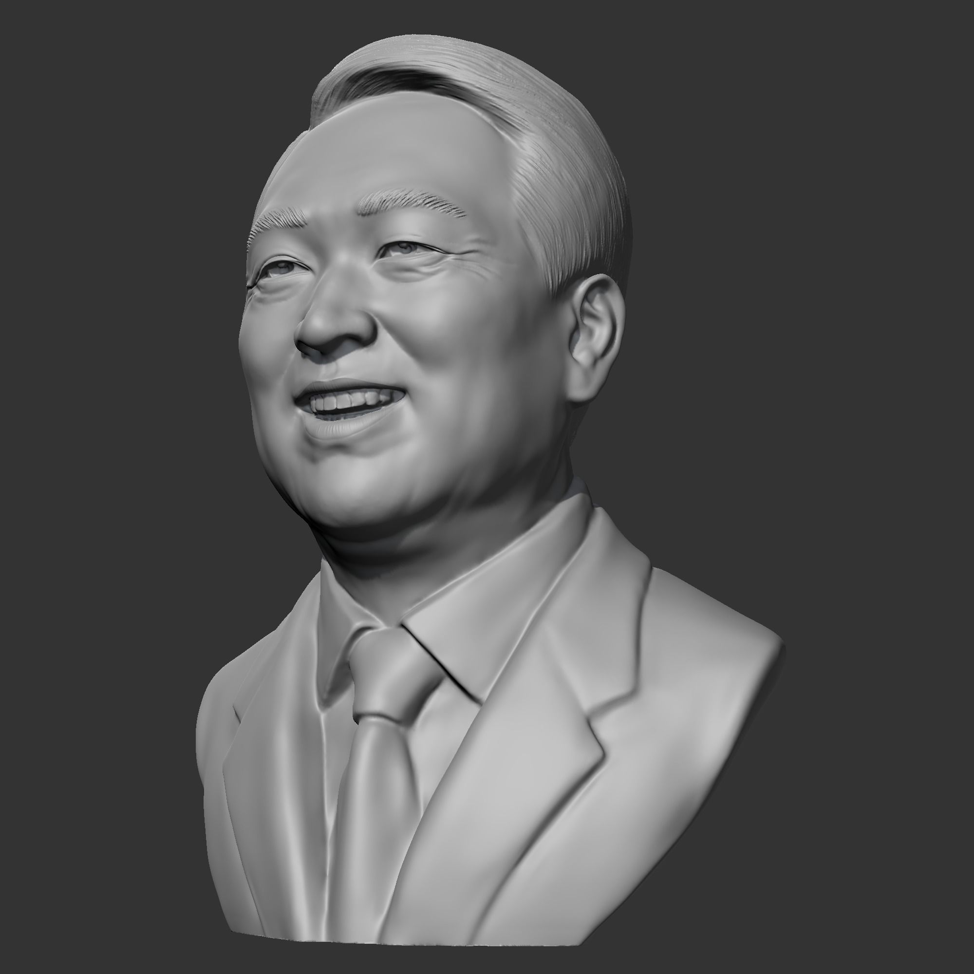 Yoon Suk-yeol 3D print model 3D print model_3
