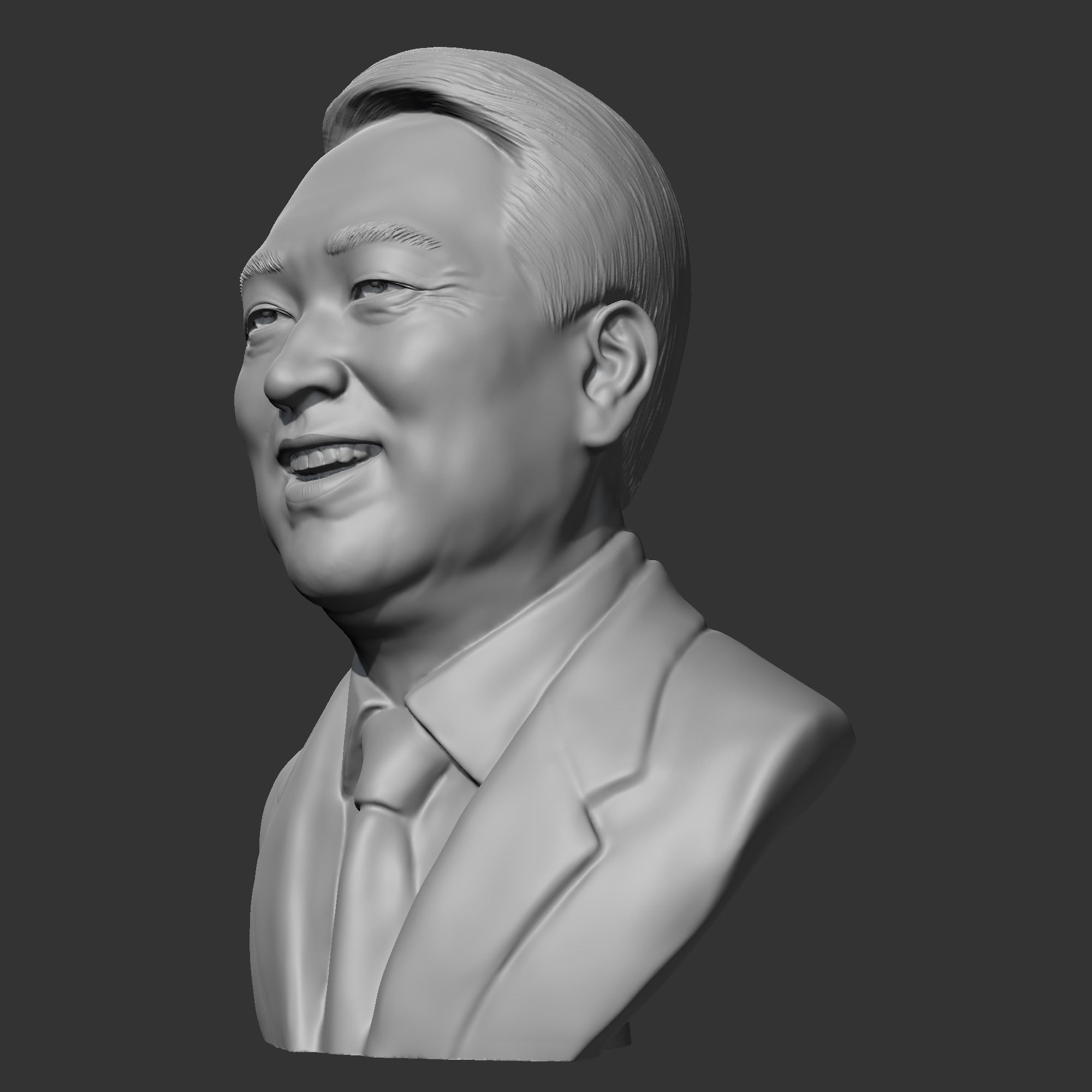 Yoon Suk-yeol 3D print model 3D print model_4