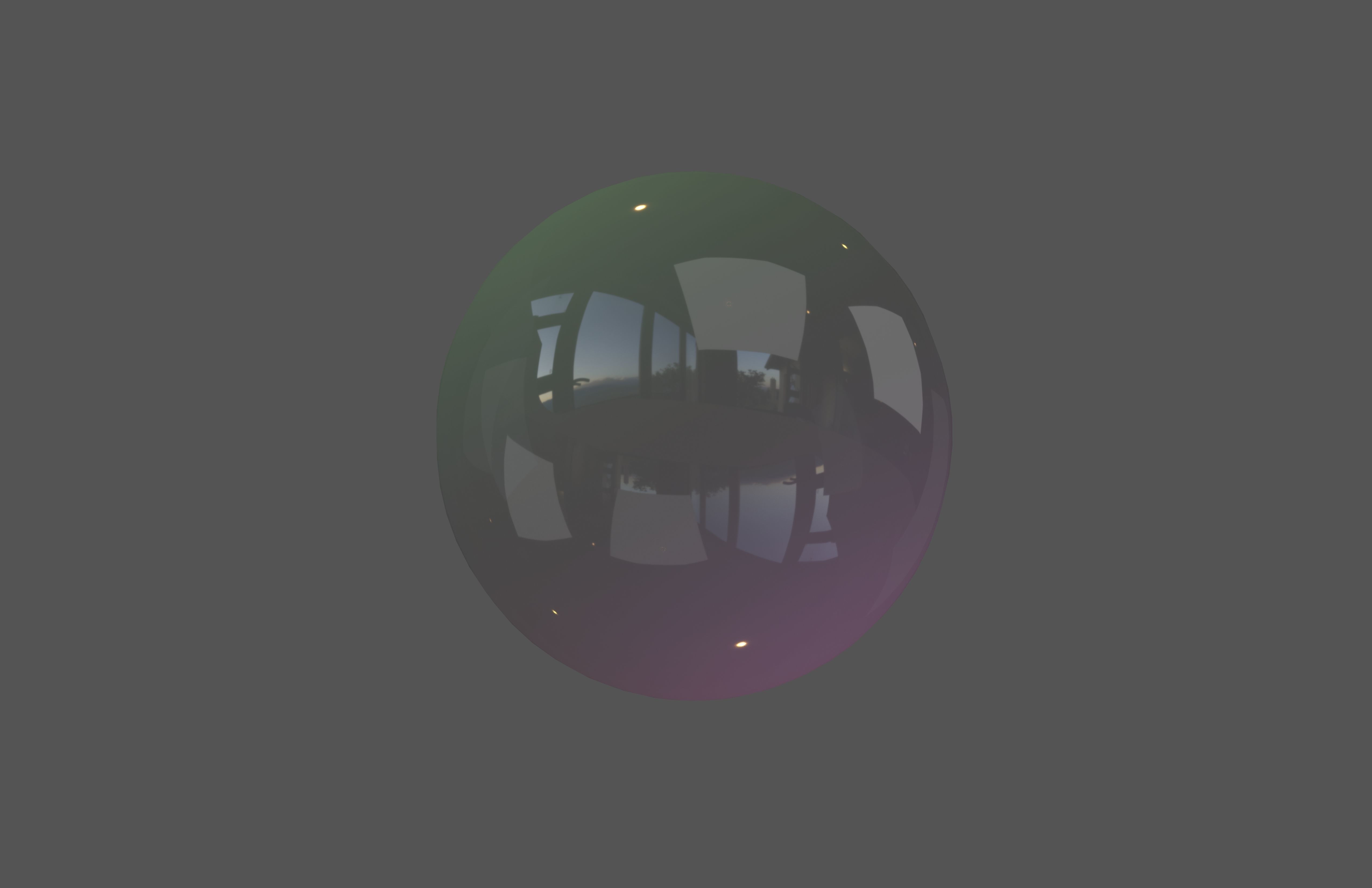 Bubble v1 001 Low-poly 3D model_3