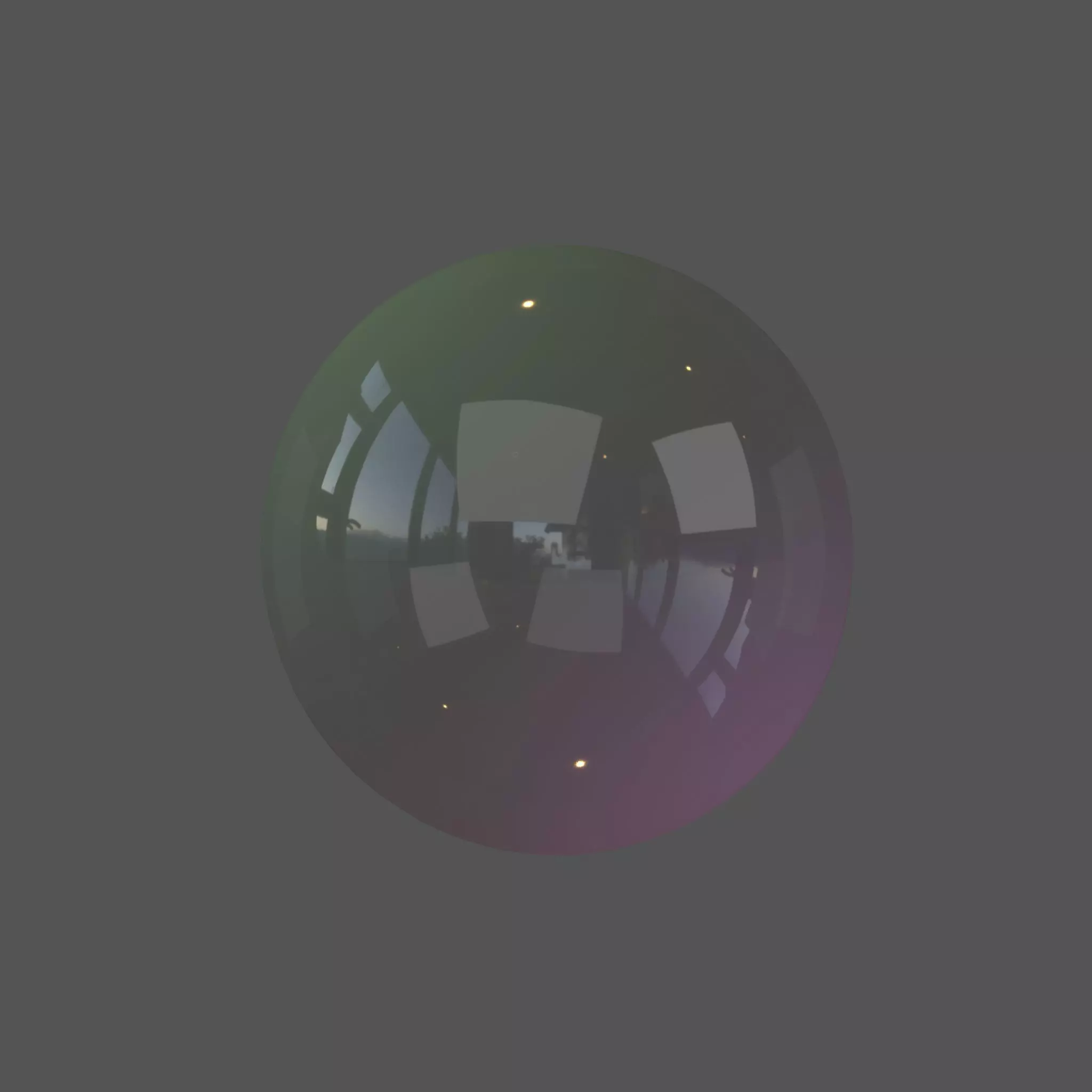 Bubble v1 001 Low-poly 3D model_0