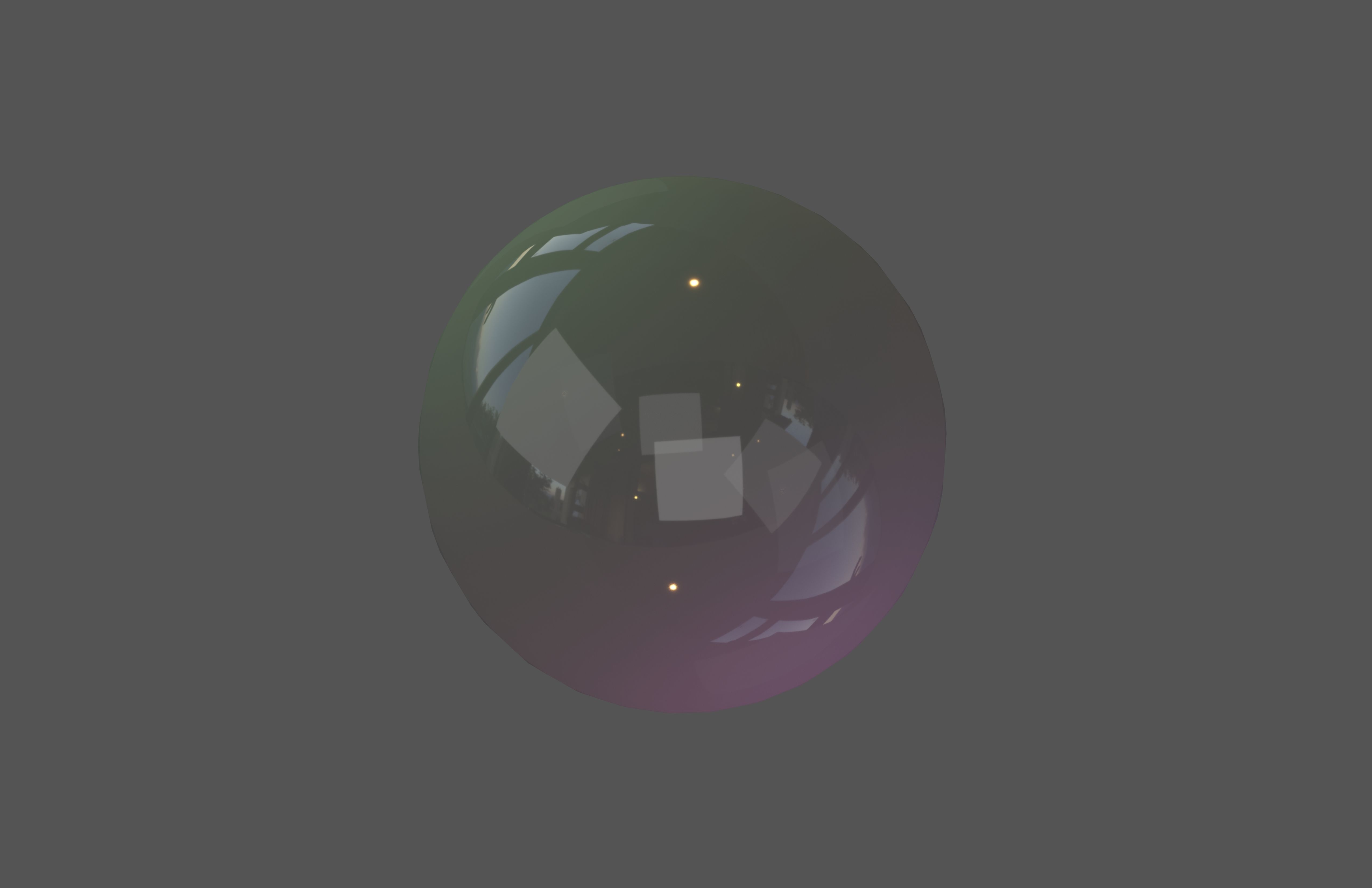 Bubble v1 001 Low-poly 3D model_4