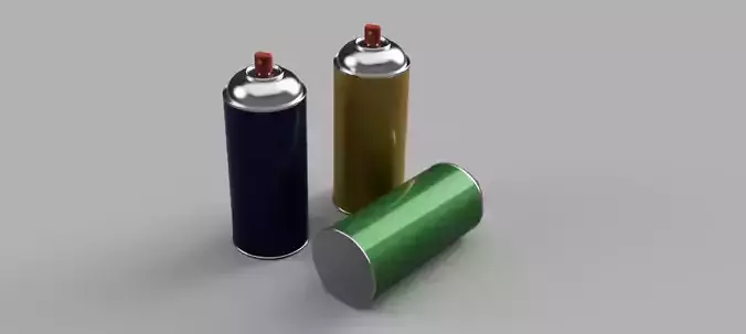 Spray Paint Can 