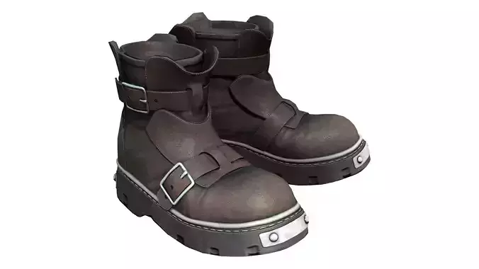 Steampunk Western Boots