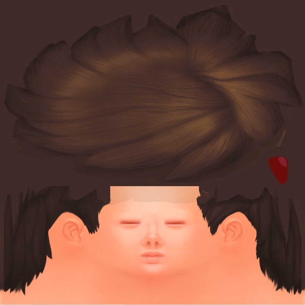 Cartoon Male Character mascot 3D model_6