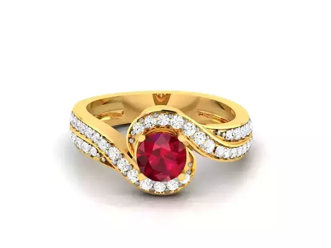 Women Ring 3dm Render Detail