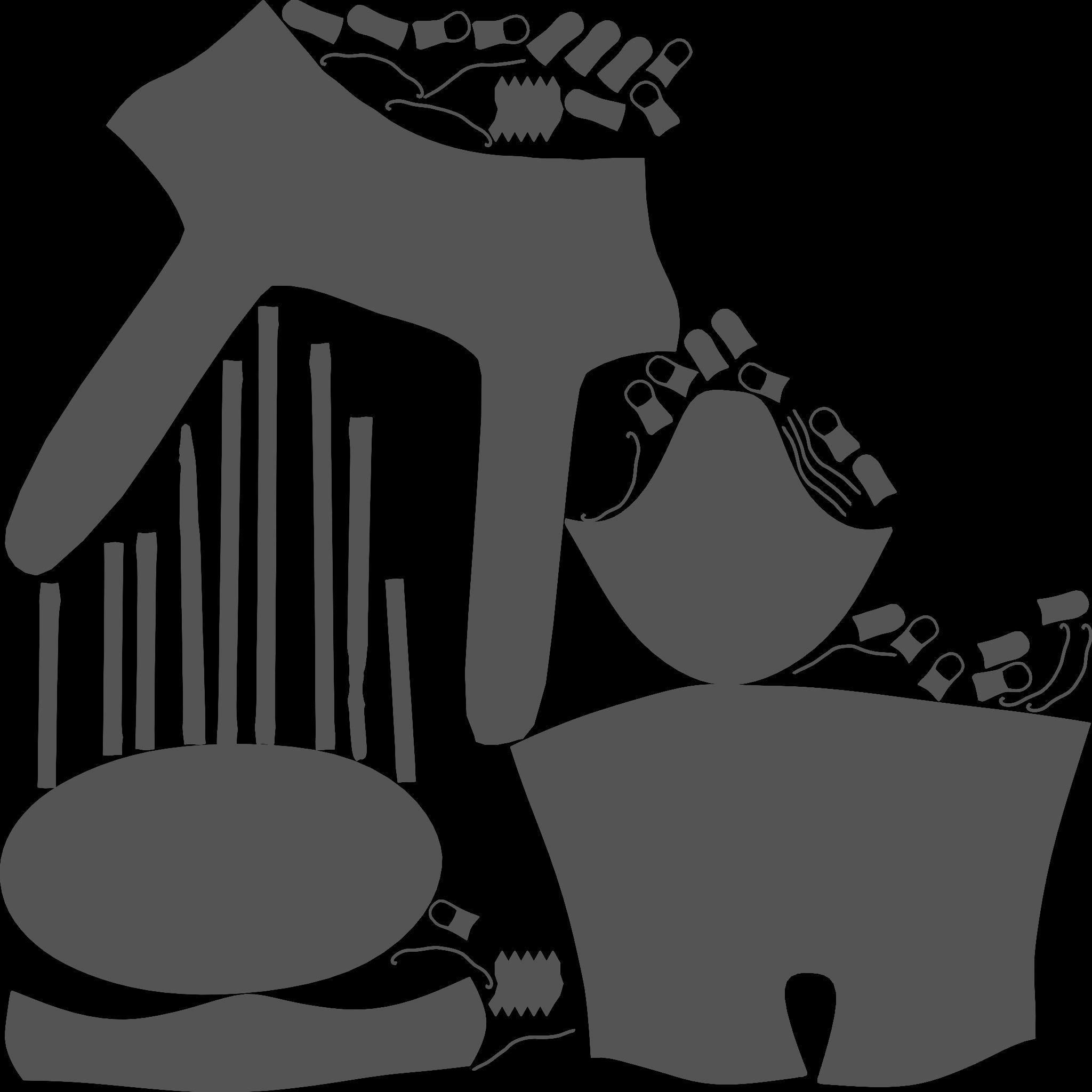 Womens Winter Lace Up Snow Boots With Fur Low-poly 3D model_12