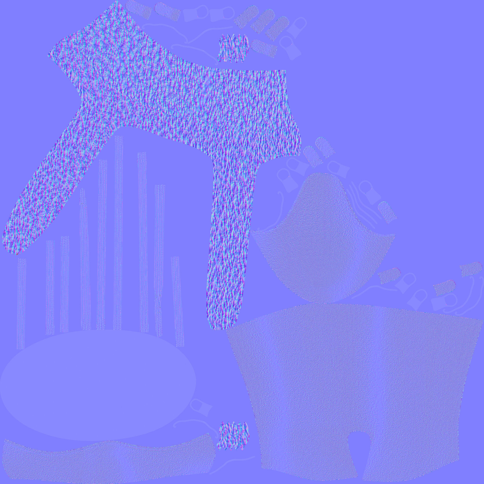 Womens Winter Lace Up Snow Boots With Fur Low-poly 3D model_11