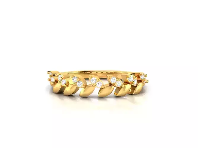 Women Solitaire Ring 3dm stl Render Detail