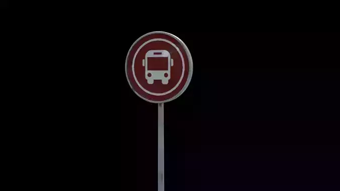 Bus Stop Sign